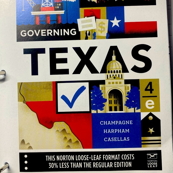 New Texas Government textbook for WCJC Govt 2306 - Picture 1 of 1